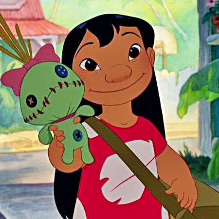 Hello! I'm Lilo. Oh, and this is my doll, Scrump. I made her myself!