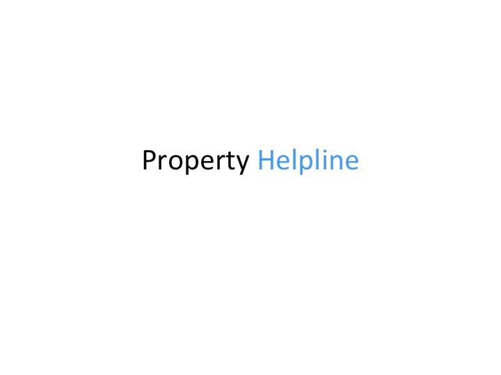 Property Helpline Profile