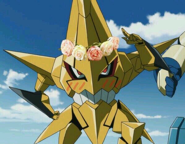 You see me? I'm the best Ganmen there is! Gurren Lagann got shit on me! [Semi Serious]
