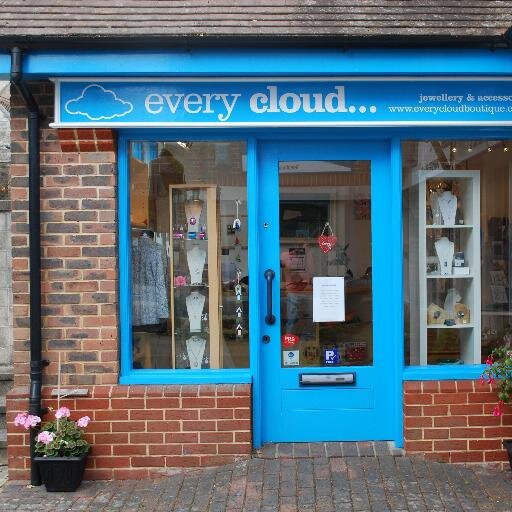 EveryCloudShop's profile picture. Sue's lovely little shop in Dorchester, Dorset, selling handmade silver jewellery, accessories and gifts, items by local, British or fair trade makers only!