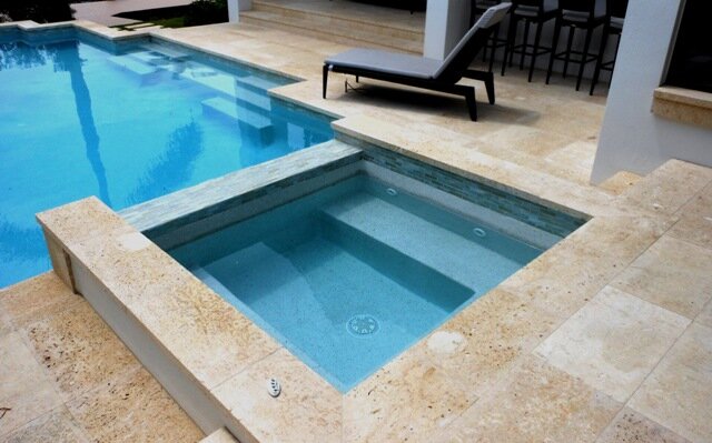 We are the largest importing and stocking distributor in the US for Coral Stone, Shell Stone and Limestone tiles, pavers, copings & slabs from around the world.