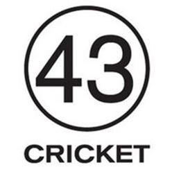lcome to the all new 43 Cricket Bar & Grille. We have a fabulous menu and offer many good beers, including craft beers. Come visit us!