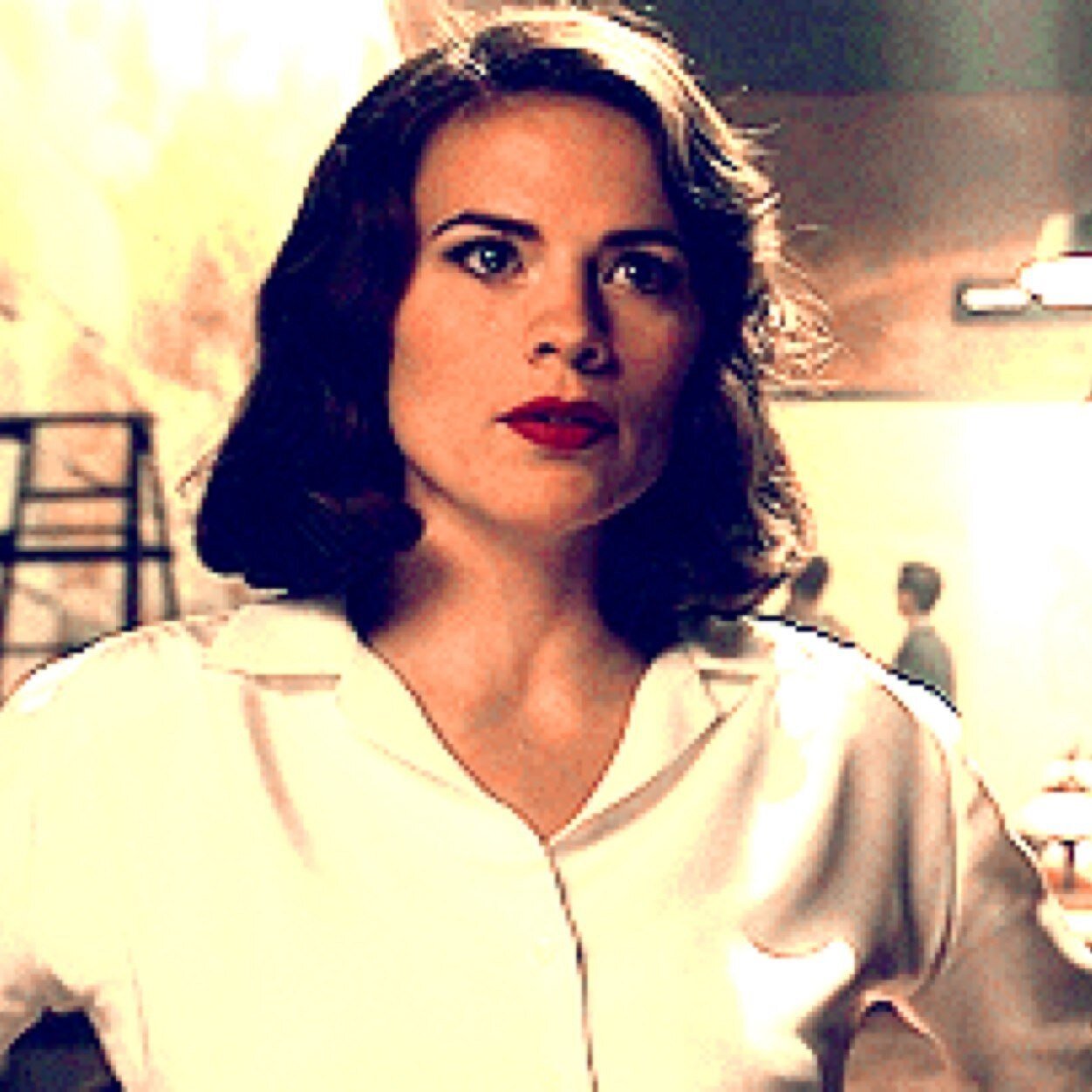 The name's Peggy. I can do everything the famous 'Captian America' can do, but backwards and in high heels. {RP/Literate}