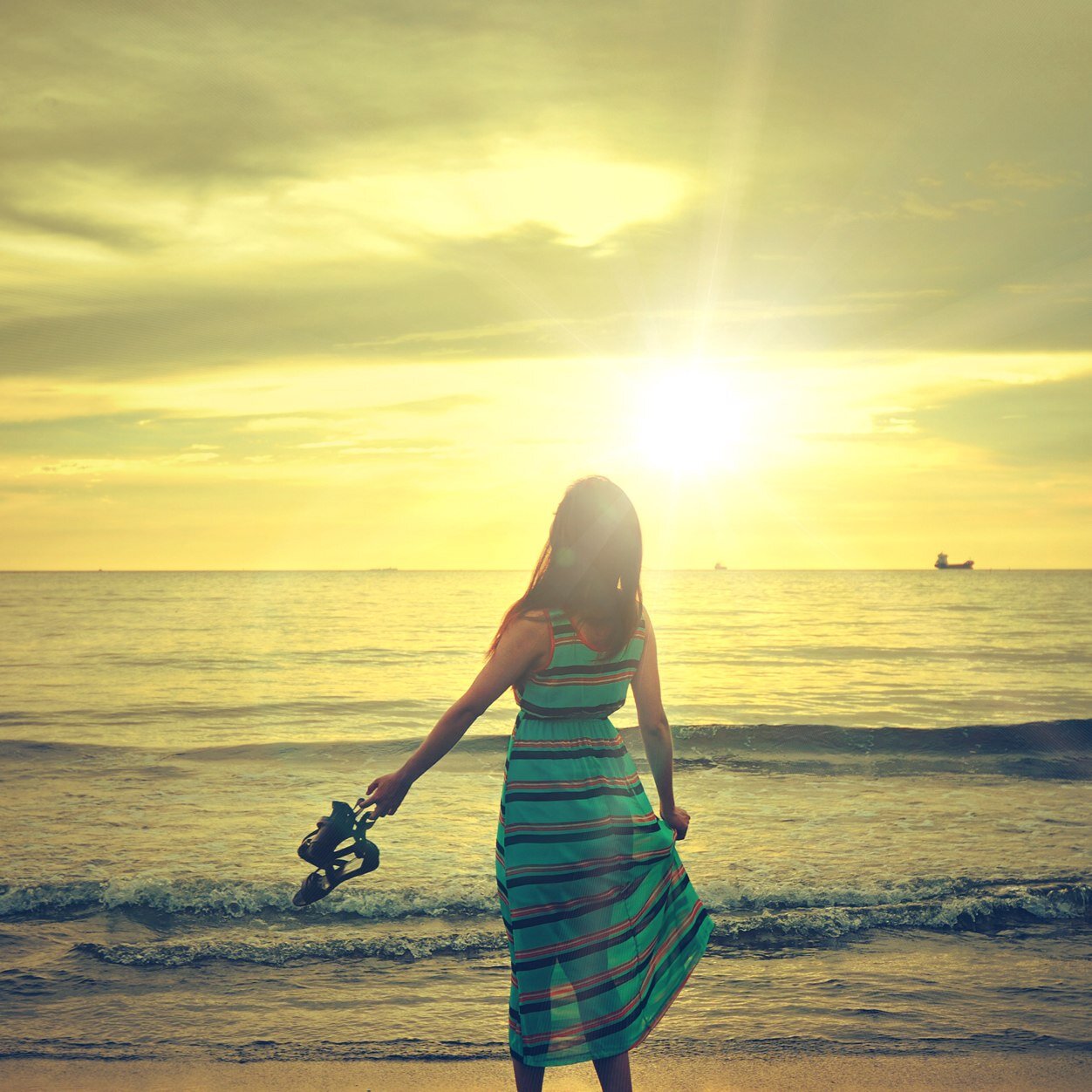 Why not be happy when the sun comes up.