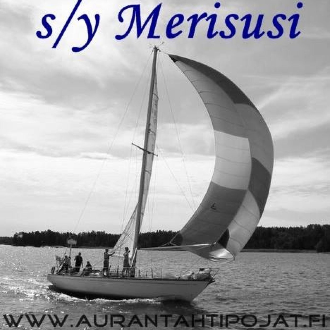 Meripartiolippukunta Auran Tähti Poikien menoa ja melskettä koulutusalus s/y Merisudella