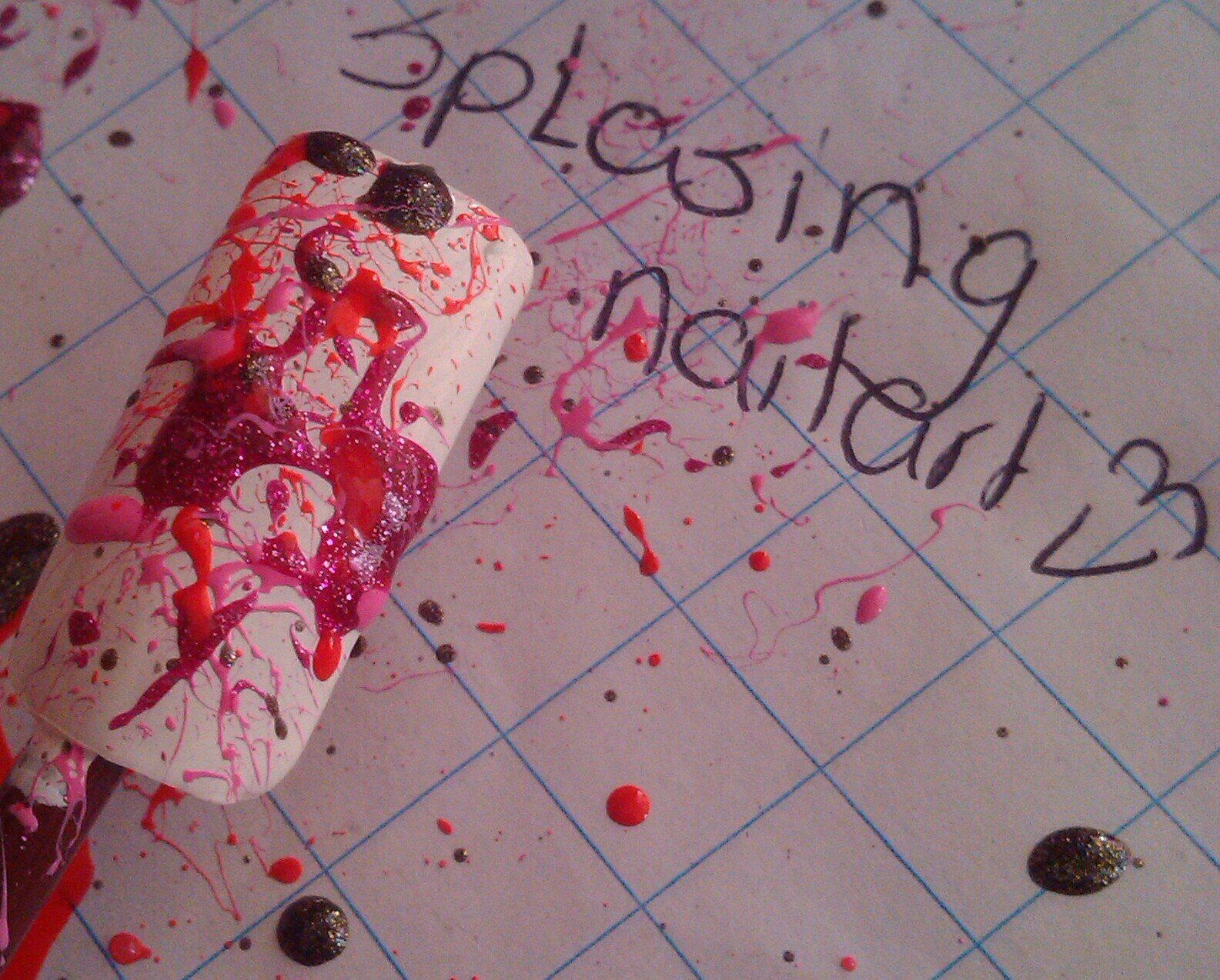 ♥ nailart♥ 21-7-2013♥ 400 volgers op 10-1-14 ♥ Doel: 500 volgers ♥ instagram ♥ Vraag? http://t.co/G1TxrFzETq