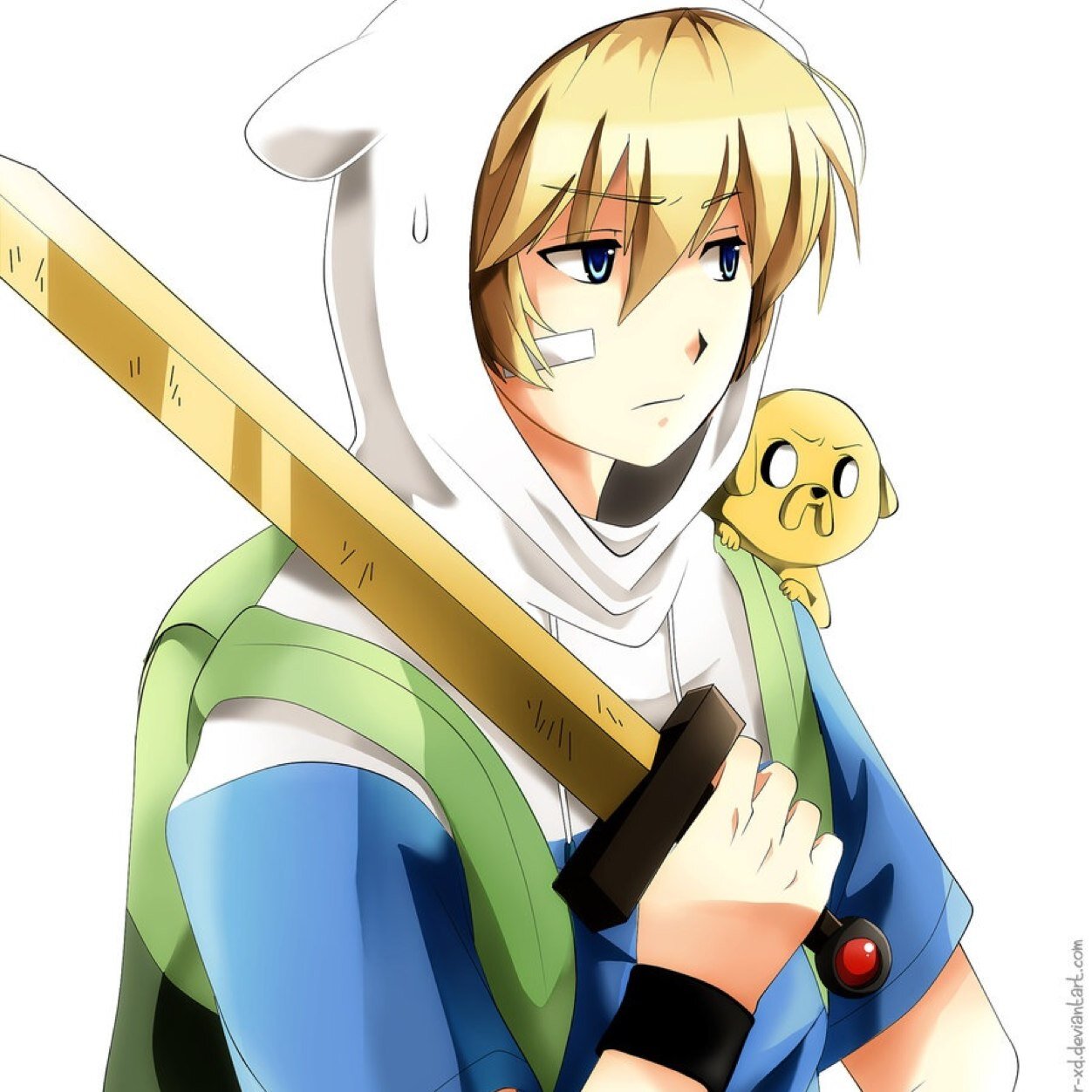 He's simply a thirteen year-old ''hero'' wanting to save everyone. He still lives with Jake, and Finn still hates villains. Of course!