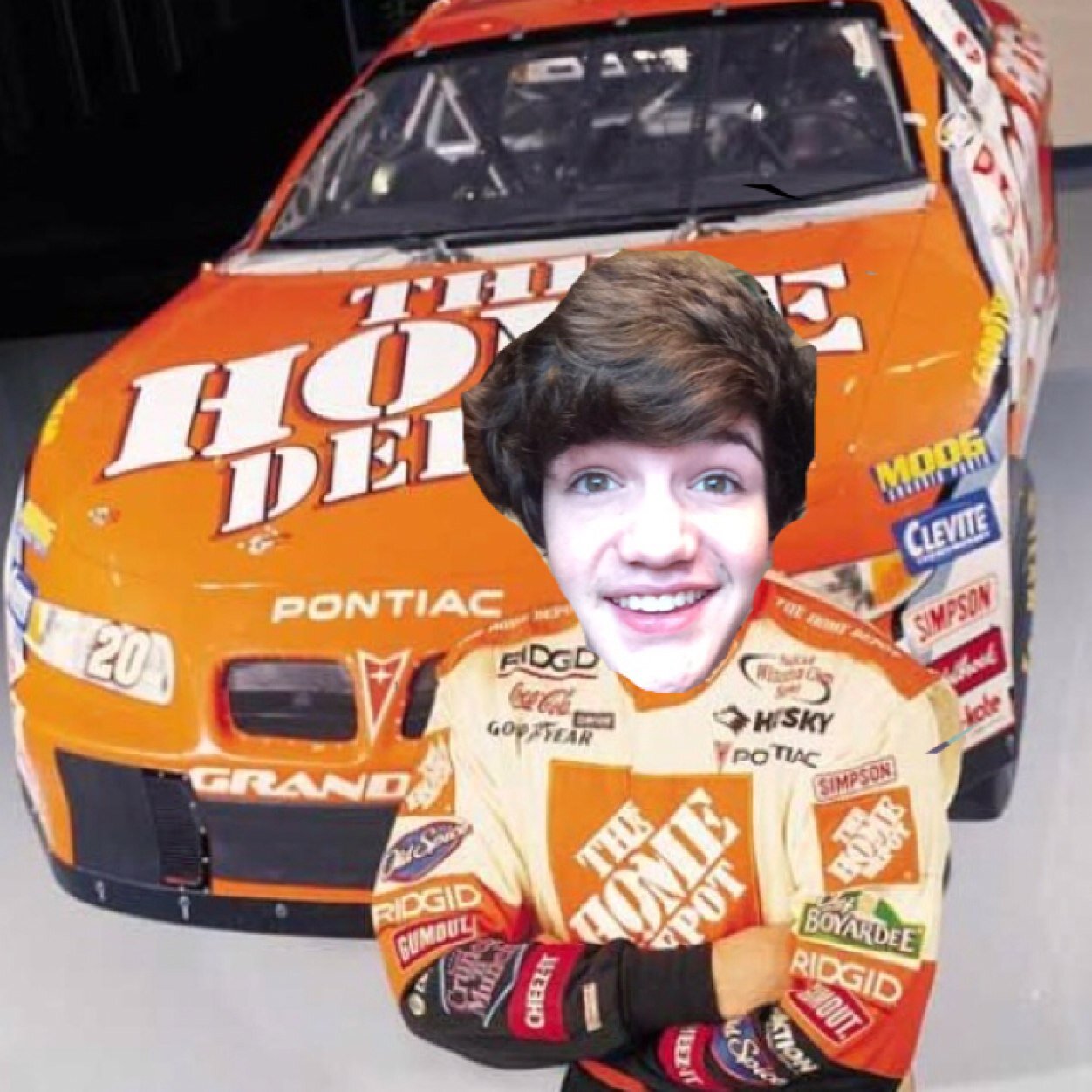 can aaron become a racecar driver or?