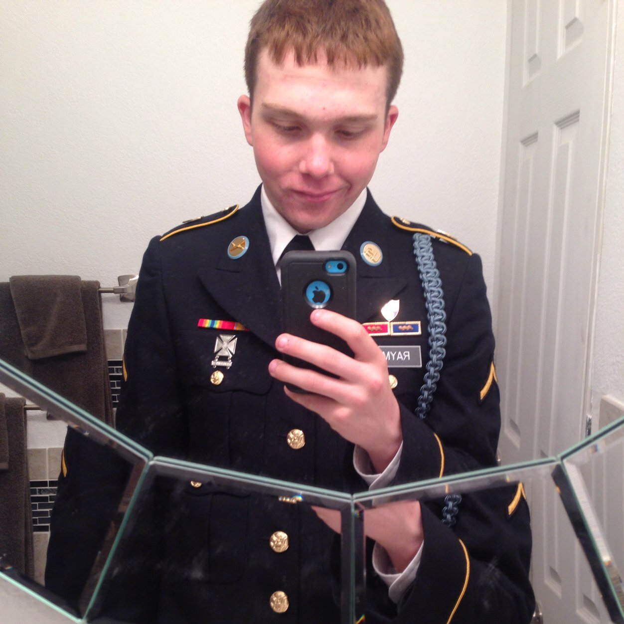 Unifed states infantryman. Engaged to the greatest women in the world and wouldnt trade her for anything. Jessika Riley