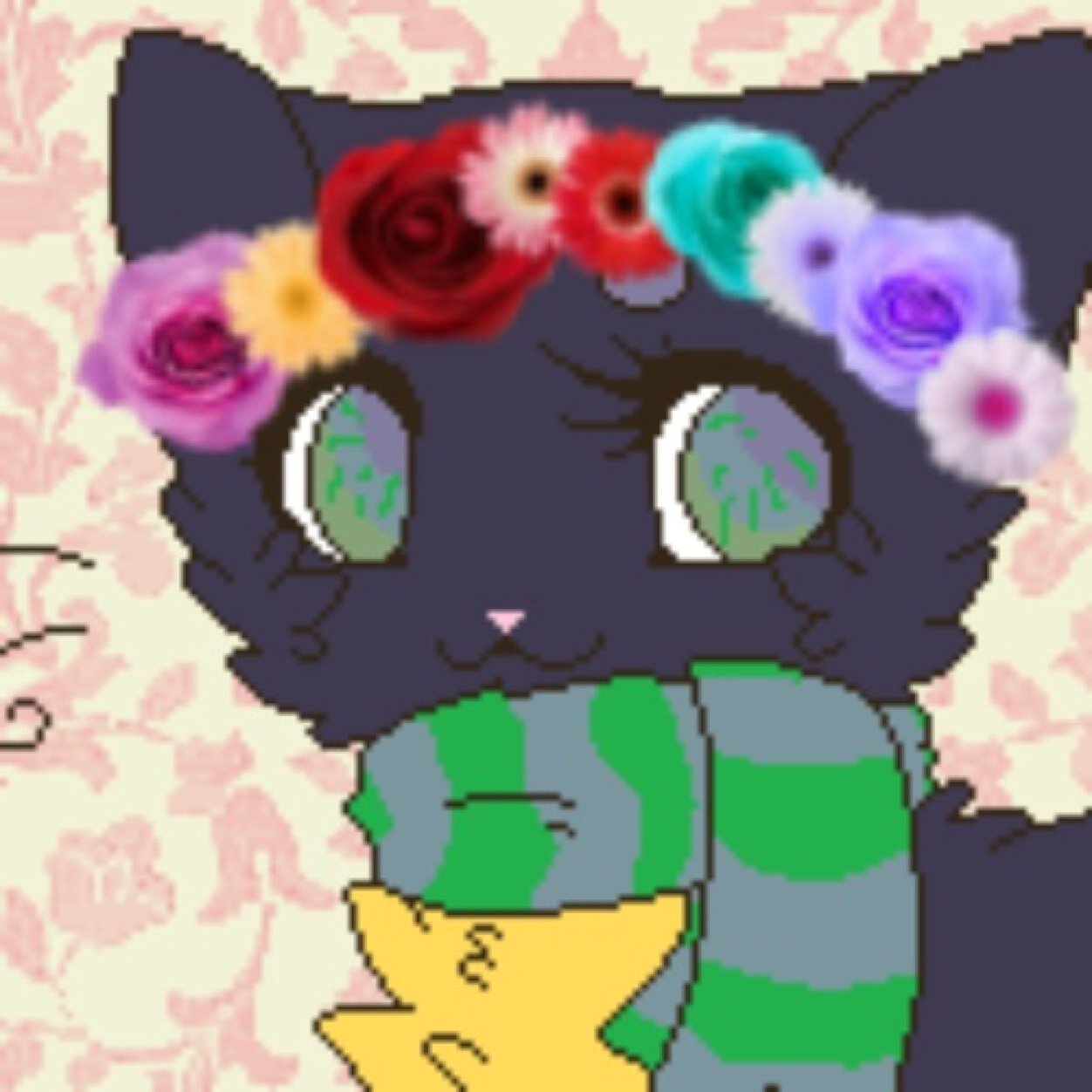 Russian blue Mix She-Cat with Green and Blue eyes. Lost in Night Vale. Mother to @Unnamedkit & Mated to @Torn_warrior_