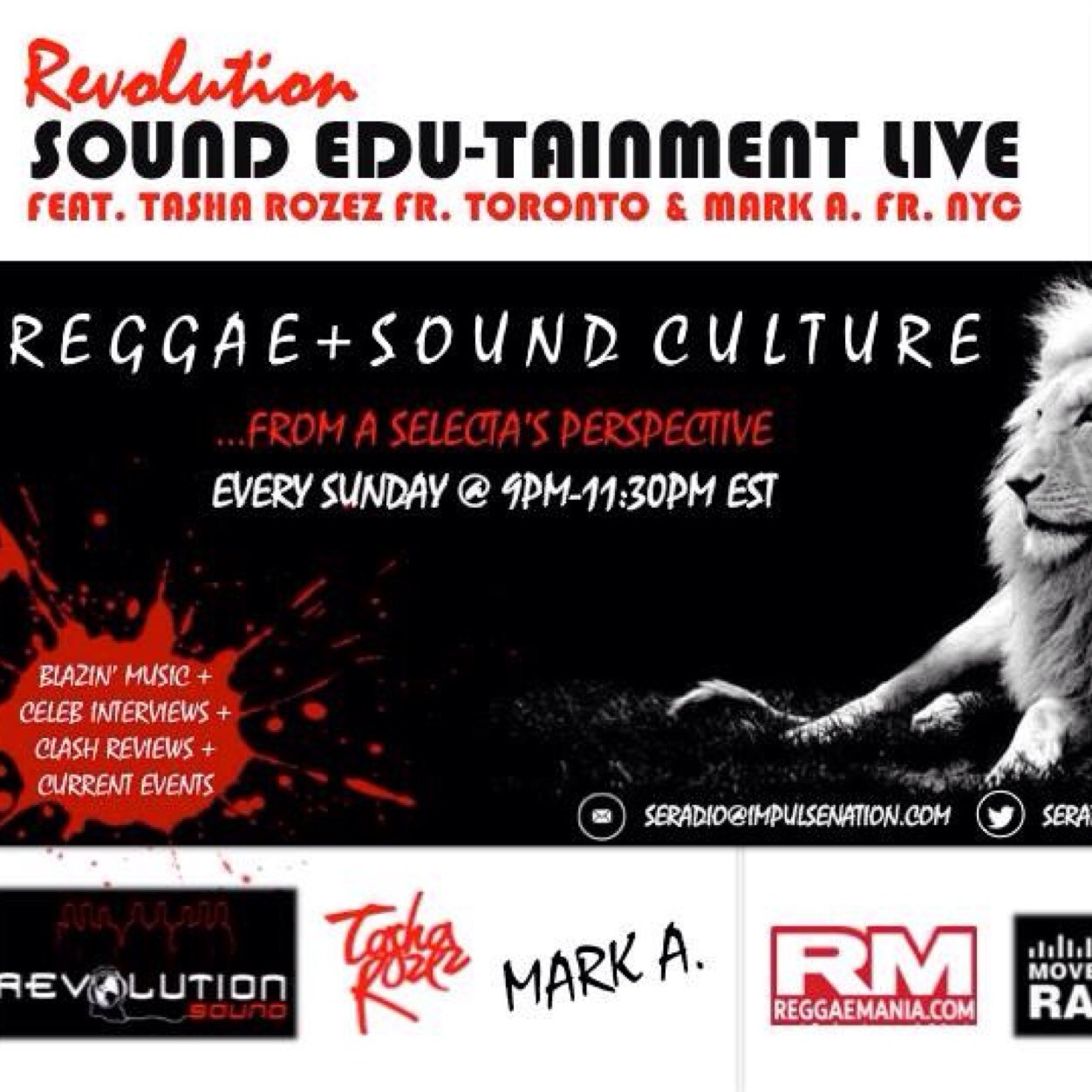 LIVE on http//:Reggae.PT + http://t.co/JPyE0a1ODb + http://t.co/1bt23Ckkkq | Sun 9p-11:30p | Reggae & Sound Culture from a Selector's Perspective