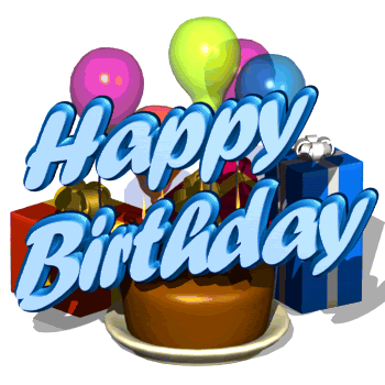 Birthdays are my favorite day of the year.  Have a great day!
