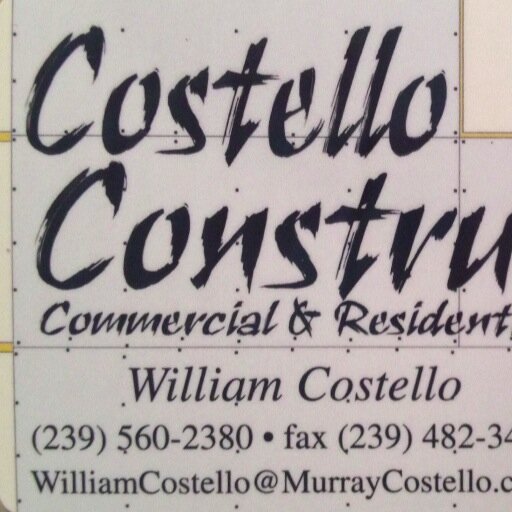 CostelloConst's profile picture. Commercial and Residential Contractor. We specialize in Demolition, Framing, Drywall, Painting, Trim Work, Concrete/Pavers, Flooring, Cabinetry, Stucco/Plaster