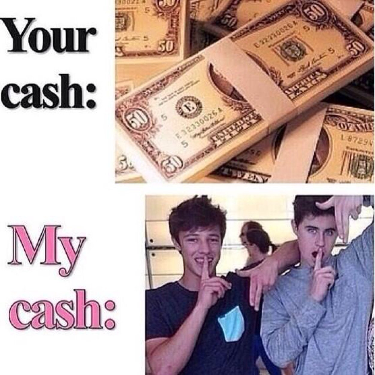 Youtubers,viners,and boy bands . :)