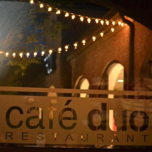 Cafe DUO is a neighborhood casual restaurant and bar owned by a duo of chefs, a husband & wife team that shares the same passion for food and cooking.