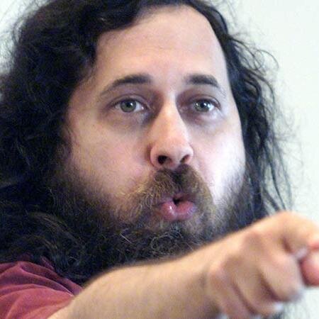 I am Richard M. Stallman. I am a champion of freedom. I AM GNU FREE.