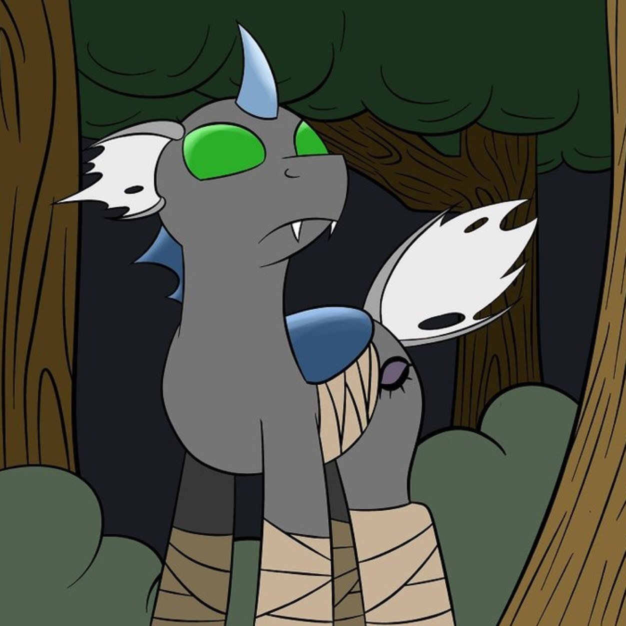 A 72 year old changeling male, who loves his daughter: @Rp_Drage and is looking for a new ssp, also a werepony