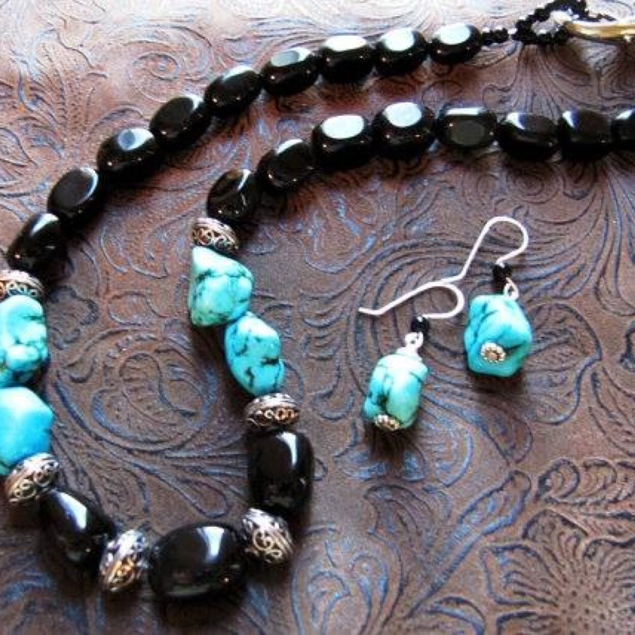 Making handmade jewelry using different styles and colors of beads and wire techniques is my passion!
