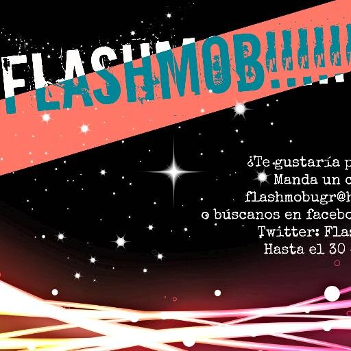 Gran Flashmob en el nuevo edificio de la Facultad de Ciencias Económicas y Empresariales en Octubre. ¿Te lo vas a perder? ¡Participa! Facebook: Flashmob UGR