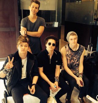 Four boys, One band. Two girls, no social life, so we dedicated this twitter page to them.