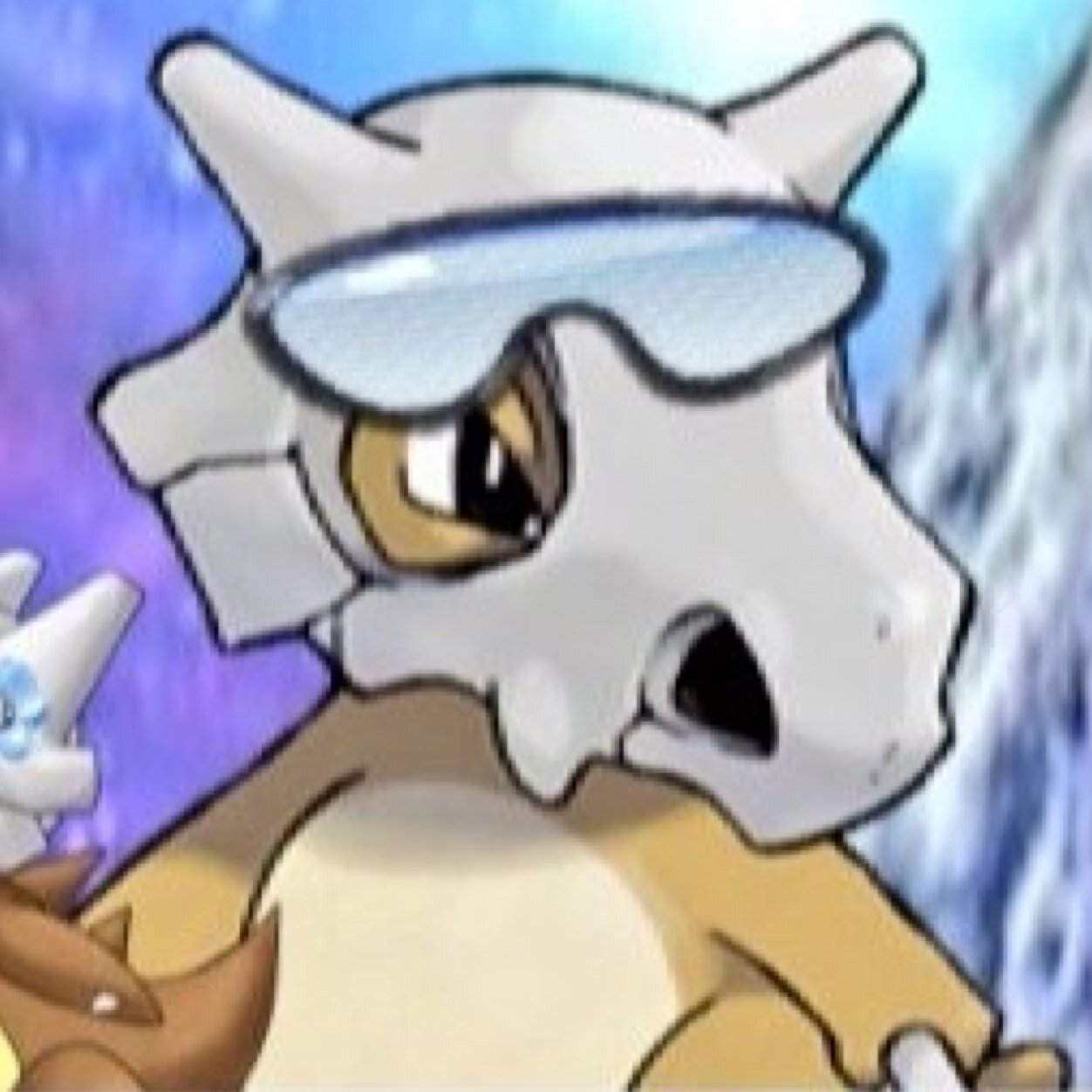 Hi i'm a cubone from the future around the year 2050 and I'm fun, cool and cute and I have a family