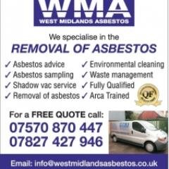 West Midland asbestos was formed in 2013. The Directors have in excess of ten years managerial experience within the asbestos abatement industry.