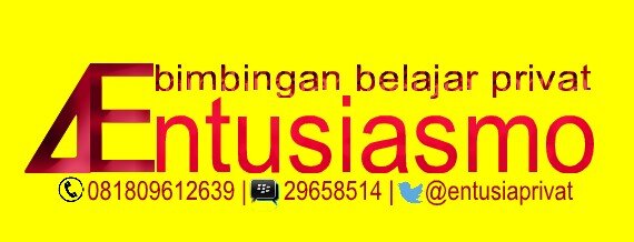 Lembaga bimbingan belajar privat Entusiasmo