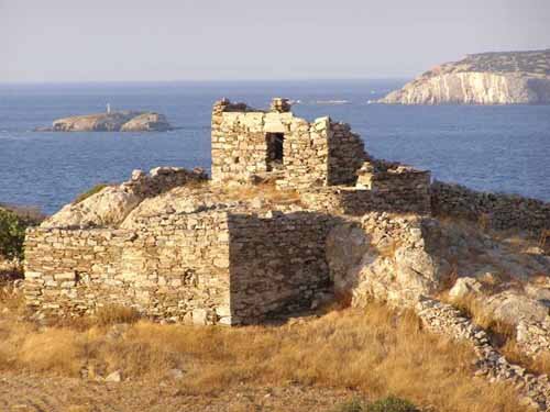Small Cyclades islands, Greece with sandy beaches. Between Naxos and Amorgos, small islands (Koufonissia, Iraklia, Donoussa, Schinoussa) with great history!