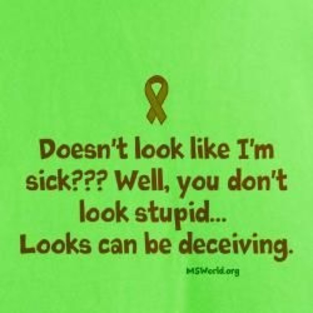 I myself have eight invisible illnesses and I have created this account for people who also have invisble illnesses