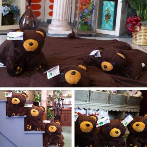 Stuffed Animal, with pillow, bear skin rug and super soft blanket, all in one easy design with no mean zippers!