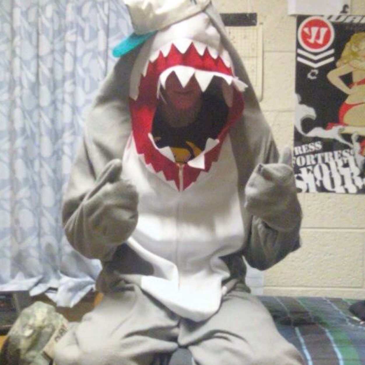 CMU shark, see you around campus chips!