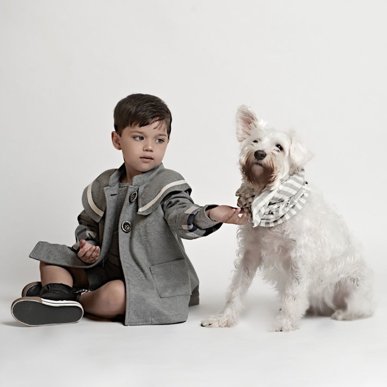 Hj & Ilya were inspired by their lovely little dog [Hanbi]  to develop this gorgeous kids label. HANBI now lives in Melbourne, Australia with lots of love.