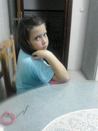 gamonina , con 11 años feliz con familia y amigos