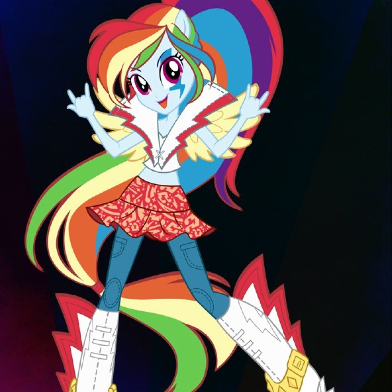 Hi Im Rainbow Dash The Most Awesomest Flyer In All Of Equestria I Have Lots Of Friends And Im The Element Of Loyalty!