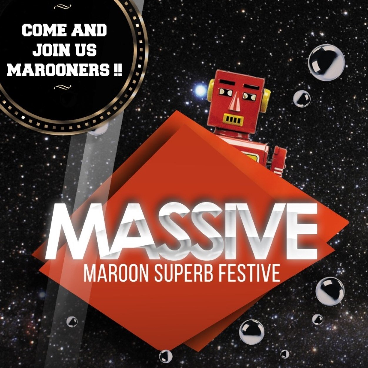 Come and feel the euphoria of MASSIVE (Maroon Superb Festive)
Wed, April 16th 2014
15.00-18.00
Amphitheater Pasca Sarjana Fikom Unpad