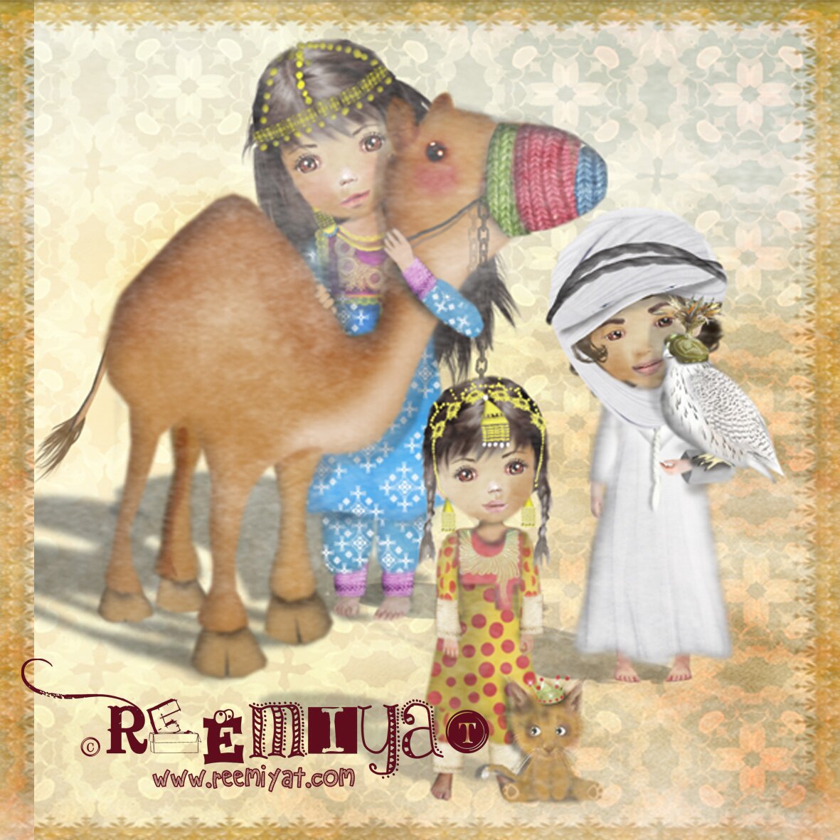 Meet Sheema, Shama, and their brother Hazza
in this delightful series.These books tell fun stories about Arab culture.