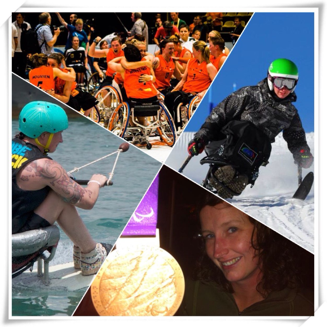 Follow your dream, do more of what you love! Paralympian TeamNL: bronze medal London'12&Rio'16 Wheelchair Basketball | Alpine Sitskiing ParaSkiNL | wakeboarding