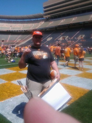 A true die hard Tennessee Vols fan!
