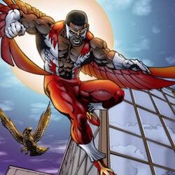 Incansable vigilante de los cielos. || Cráneo Rojo me dio una especial conexión cerebral con mi amigo Redwing. || Un pasado que intento olvidar.