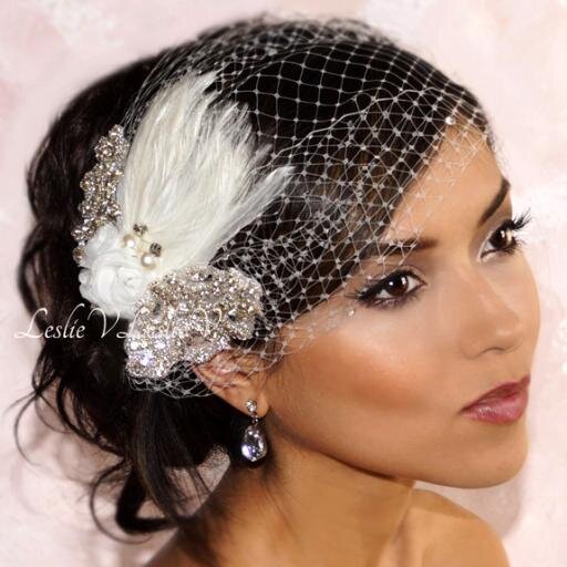 http://t.co/OCihyjeIU1 Birdcage vintage inspired veils, Bridal Veils, Jewelry, Accessories, Headpieces and more!