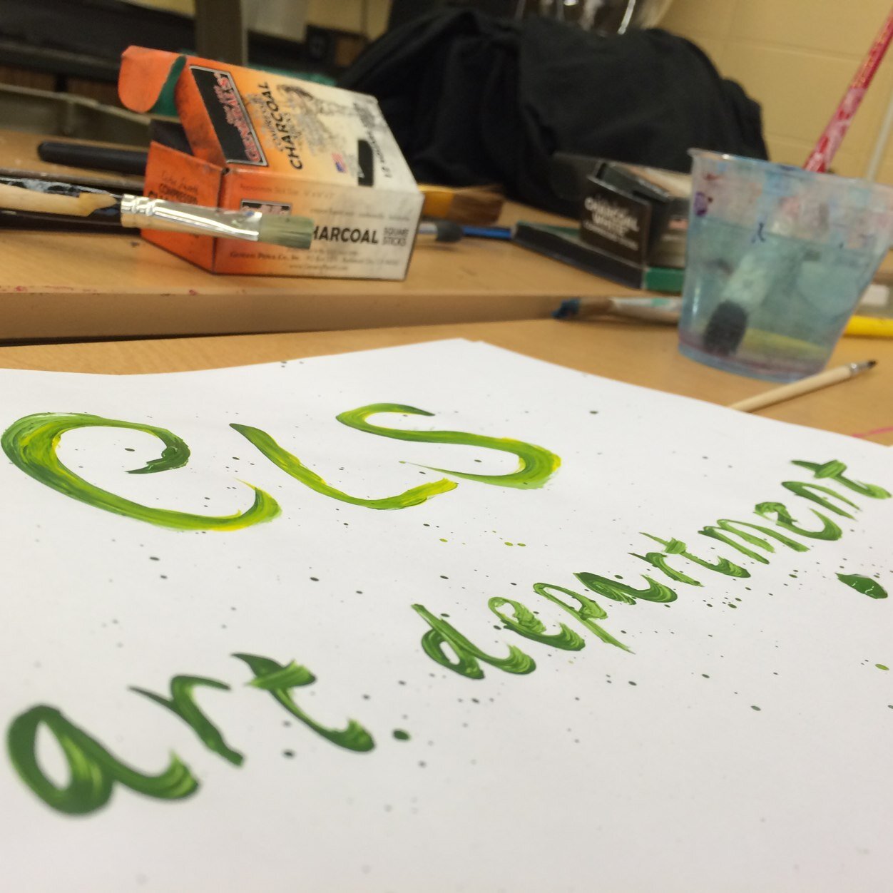 Follow to keep up do date with the Crystal Lake South Art Department!