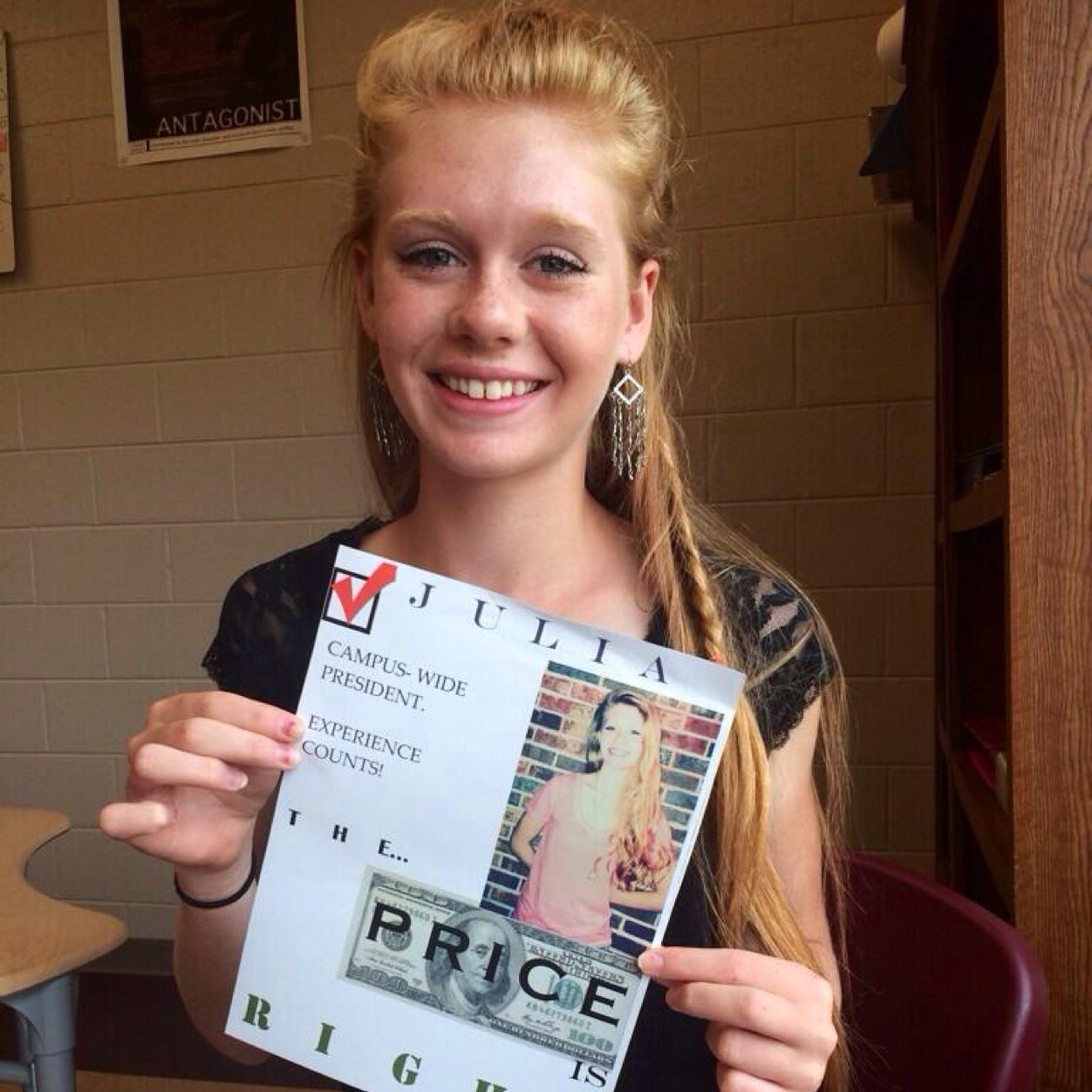 Don't be a fool- vote for Jewl! #votewisely2k14