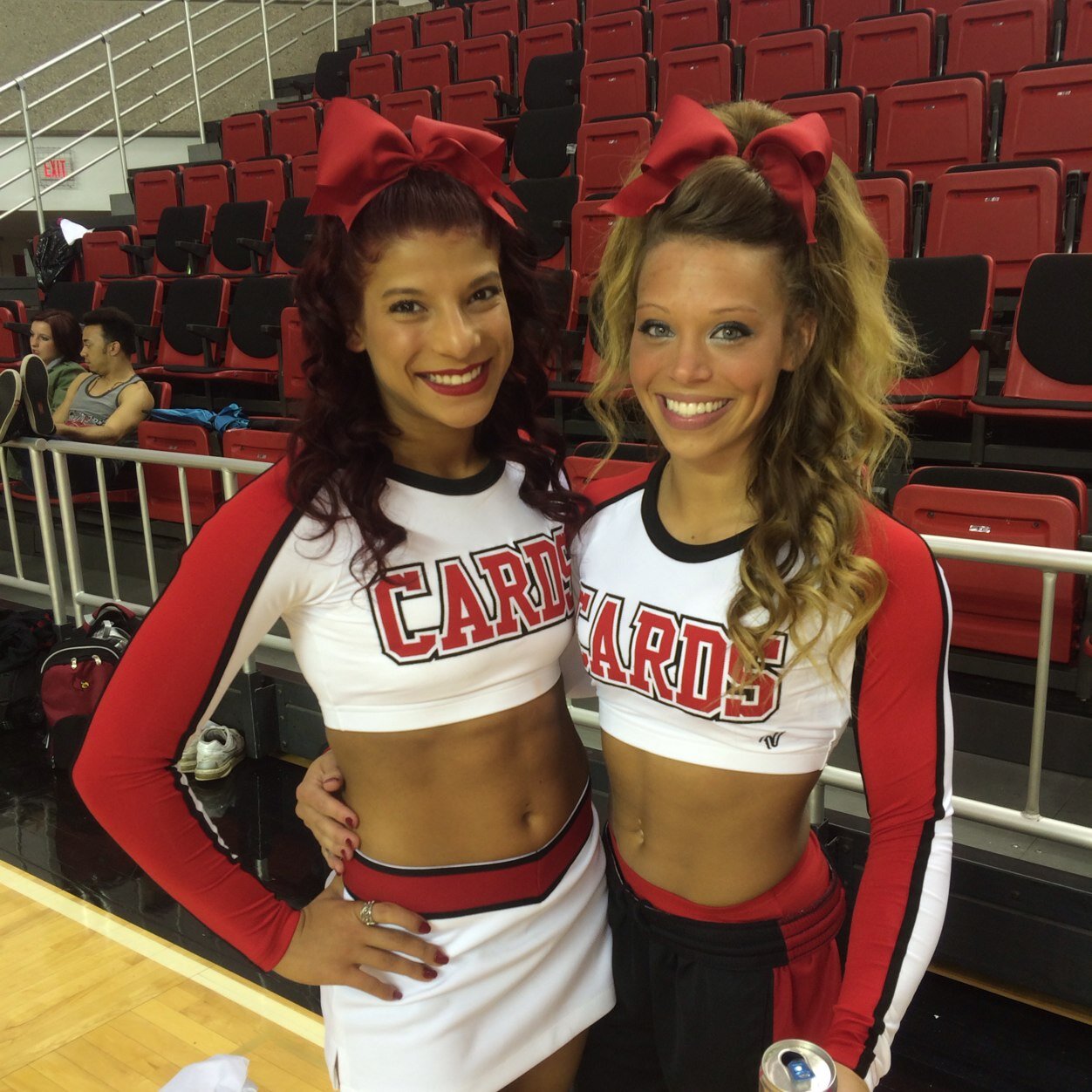 University of Louisville Cheerleader ❤️#WestCoast