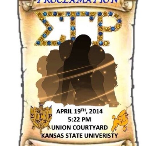 Nu Beta chapter was chartered at Kansas State University Oct 3, 1992. Sigma Gamma Rho aims to empower youth through leadership development ect.