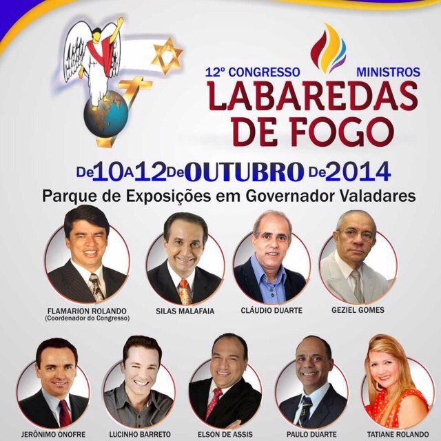 É um evento que reúne líderes e participantes de todo o Brasil e de várias denominações. (33)3272.4080