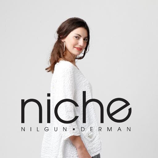 Niche is a collection of modern soft separates with rich textures and distinctive architectural details. Niche BTQ coming May 14 at the Pearl. Made in the USA.