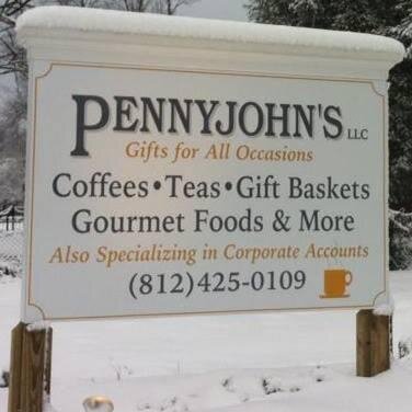 PennyJohn's is a unique gift shop that provides gourmet coffee beans, tea, foods, candies, & gift baskets. Soon to be coffee house as well. 
J & M Korach