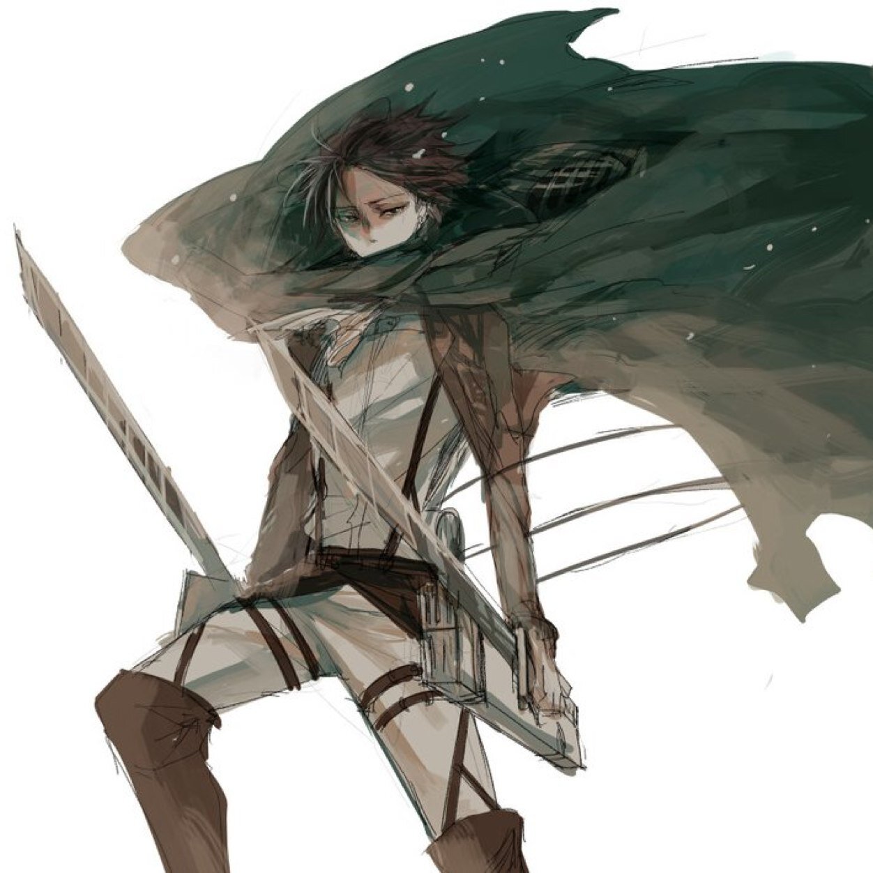 The only thing we're allowed to do... Is to believe we won't regret the choice we made #AttackonTitan #ShingekinoKyojin #RP