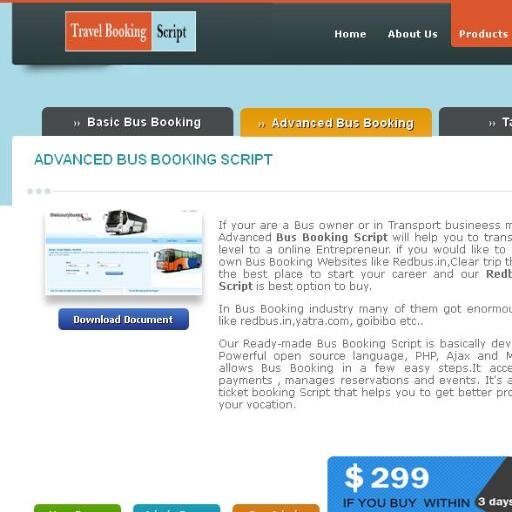 php_busbooking's profile picture. The PHP bus booking script is search Engine friendly to gain better wires Aspects at searching Engines.