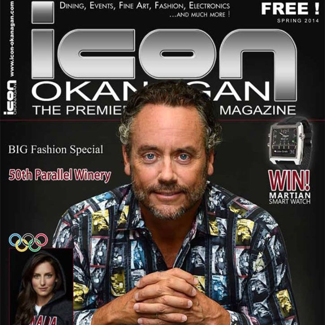 ICON Okanagan is the valleys premier lifestyle magazine! We are on a mission to deliver the most exciting experiences, interesting places, and the newest trends